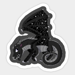 Wings of The Night Sticker